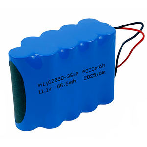 Paquete de Baterías de Iones de Litio WLY 3S3P <span class=keywords><strong>LIFePO4</strong></span> 11.1v 9000mah 18650 Grado A 11.1v 6000mah 9000mah 10500mah - Product Image 6