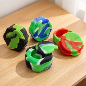 New Non-stick Food Grade Silicone <b>Herb</b> Grinder Resin <b>Smoke</b> Grinder, Support OEM/ODM Custom Logo Brand - Product Image 1