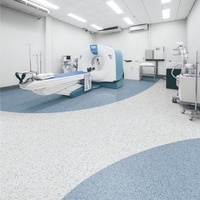 Revêtement de sol vinyle antistatique pour hôpital, surface sanitaire non poreuse, PVC 3 mm, pour laboratoire de pathologie