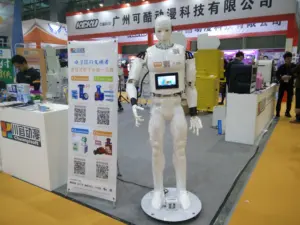 Akıllı robot lobi salonu akıllı servis robotu interaktif müşteri alımı robot