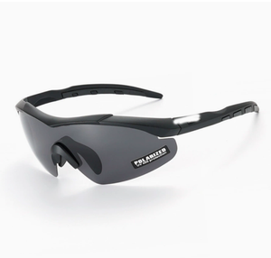 Gafas de Sol DFS20, Gafas Tácticas con Lentes Polarizadas, Unisex, Negras, con Kit de 3 Lentes para Deportes en Todas las Estaciones, Hechas en CN/GUA - Product Image 4