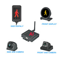 Sistema de Detección de Punto Ciego con Cámara IA DVS TFL 2024 Kits Front Side MOIS BSIS para Camiones y Autobuses