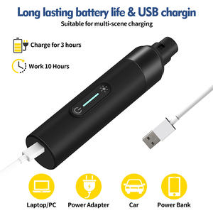 2024 ייצור מקצועי מטחנת ציפורניים לכלבים חשמלית עם אור LED גוזם ציפורניים קטן לחיות מחמד לחיות מחמד - Product Image 4