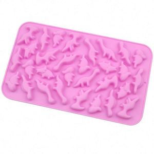 Molde de Silicona con Forma de Dinosaurio para Chocolate, Herramientas para Hornear y Decorar Pasteles - Product Image 4