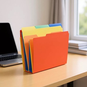 Carpeta de Archivo Manila con Tapa Dura de PP Tamaño Carta A4, Personalizable con Logotipo, para Documentos y Recibos, Marca AMPLEER - Product Image 4