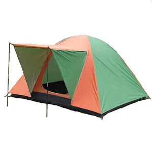 뜨거운 판매 3-4 더블 텐트 방수 방풍 캠핑 마운틴 텐트
