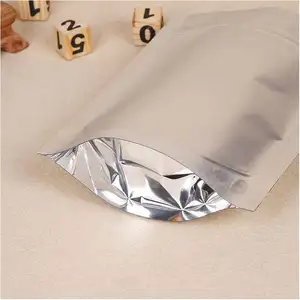 Plastic Zipper Bag Lock Frozen Candy Zipper Sealable Small Takeaway Hdpe Bottom Handles 5Kg Opp Printed Clear Cigar Plastic Bag