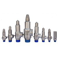 Vanne de sécurité en acier inoxydable DN80, vannes de régulation de pression, vanne de sécurité liquide pour néon et hélium
