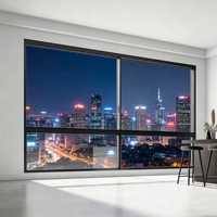 Promotion : Fenêtre coulissante horizontale moderne en alliage d'aluminium, double vitrage, insonorisée, étanche, écoénergétique, garantie à vie