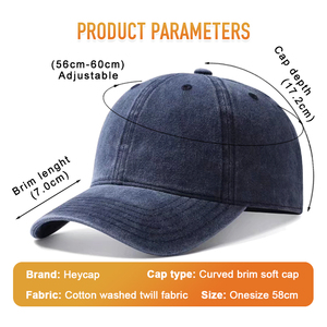 Cappellino da Baseball Personalizzato 'Don't Tread on Me' a 6 Pannelli in Cotone Twill Effetto Vissuto, Cappello Patriottico all'Ingrosso OEM - Product Image 3