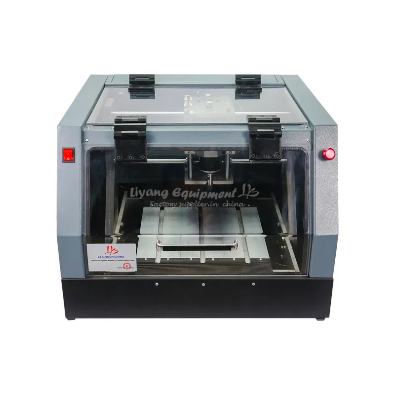 LY CT3020 완전 볼 스크류 3 축 MACH3 CNC 라우터 320W 도구 자동 검사 레이저 기능