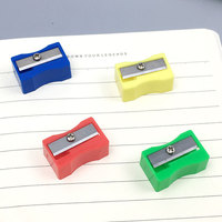 Taille-crayon carré compact pour étudiants et enfants – Fournitures scolaires