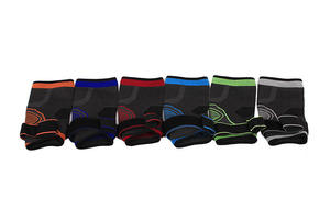 Nouveautés : Genouillère de compression sportive en nylon tricoté 3D élastique avec ceinture - Product Image 5