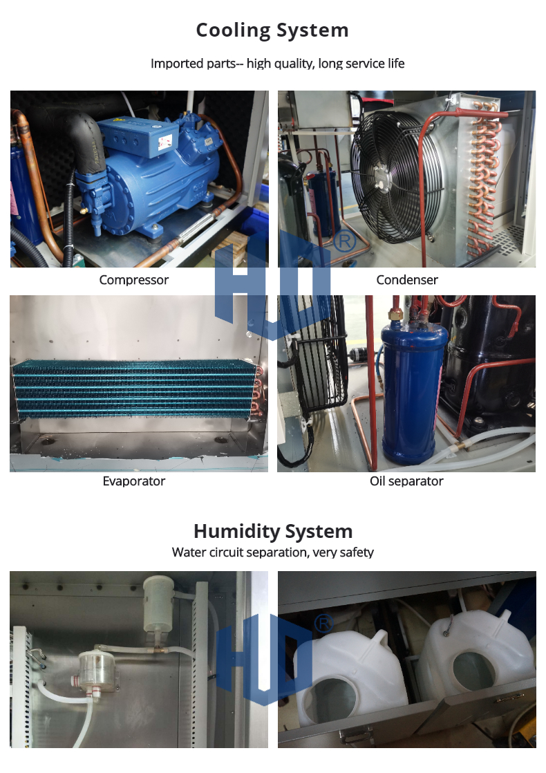 CE Approved Paint Type Automatic Programmable Walk-In Test Machine Climatic Test Chamber For Battery Test