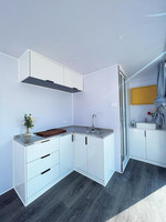 Maison conteneur préfabriquée en acier 3M, Cabine Apple, mobile légère, pour hôtel-resort de glamping, portable, étanche, utilisation hospitalière, design moderne