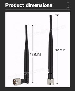 2.4G WIFI ăng ten trong nhà 5dBi roi <span class=keywords><strong>2.4GHz</strong></span> Ăng ten đa hướng với N nam nối cho điện thoại di động khuếch đại tín hiệu - Product Image 5