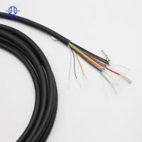 Kualitas tinggi 15C 30AWG Al Foil Braid Shield 4.8mm TPE USB4 kabel Data produk baru dengan harga bagus perakitan kabel & kabel
