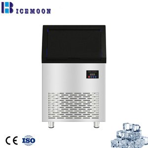 Máquina de Hielo en Cubos Comercial, Tipo Bajo Mostrador, con Capacidad de 45 kg, Hielo Grande/Pequeño/Mini, para Accesorios de Cocina, 110V 220V 240V - Product Image 1