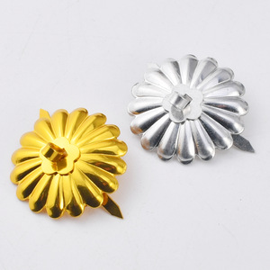 Sunflower Shape Aluminum <b>Cabinet</b> Handle For Furniture Drawer <b>Knob</b> Contemporary Design Durable Hardware Accessory - Product Image 4