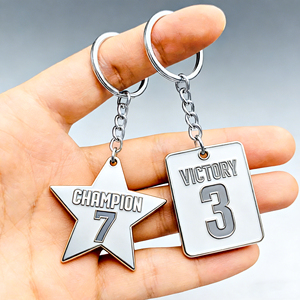 Portachiavi regalo di <span class=keywords><strong>compleanno</strong></span>, Design "fai un desiderio". Festeggiare un giorno speciale. Numero di età personalizzato disponibile. - Product Image 1