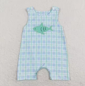 Ropa de Verano para Bebés Niños, Mamelucos sin Mangas con Bordado de Animales, Body Infantil a Cuadros, Ropa para Niños - Product Image 2