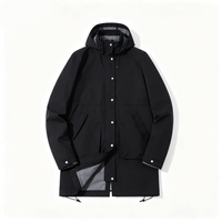 Veste de randonnée imperméable, coupe-vent et respirante pour homme, avec logo personnalisé, coutures entièrement thermocollées, pour l'alpinisme, OEM