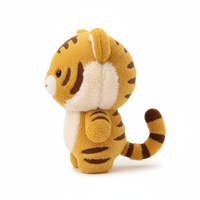 Nouveau design créatif debout tigre peluche jouet coton et tissu mignon et à la mode peluche jouet pour cadeau