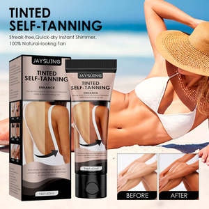 ครีมทำผิวแทนด้วยตนเองครีมให้ความชุ่มชื้นตัวผิวสีบรอนซ์ติดฉลากตามต้องการ - Product Image 6