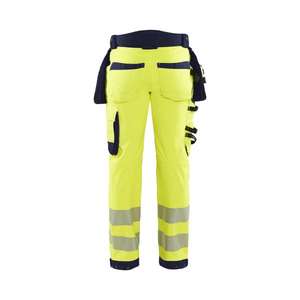 BLAKLADER - 182025133389C60 Pantalón Softshell de alta visibilidad Amarillo/Azul marino-EAN 7330509872772 ROPA DE TRABAJO DE 2017 - Product Image 2