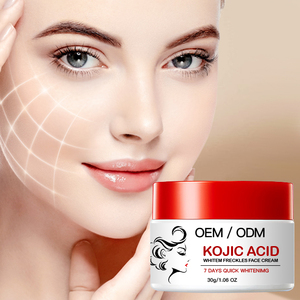 Vente chaude éclaircissant la peau hydratante du visage tache sombre éliminant naturel Anti-âge rides blanchissant acide kojique crème pour le visage - Product Image 5