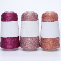 50g Fancy Yarn High Tenacity Glittering Gold Silver Metallic Thread Holiday Decor Wedding Accessories Weaving Embroidery