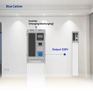 Синий углеродный производитель, Лучшая цена, оптовая продажа, 220 В, 6 кВт, 12 кВт, 18 кВт, 36 кВт, 24 кВт, комплект солнечной энергии 48 В, литиевая батарея - Product Image 6