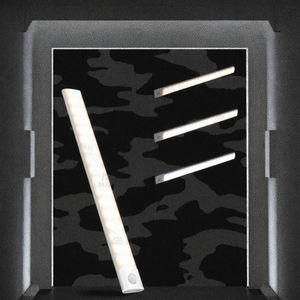 Lámpara de gabinete de luz nocturna LED inteligente moderna, Sensor de movimiento, 40cm/30cm/20cm, recargable por USB inalámbrico para el armario del dormitorio del hogar - Product Image 3