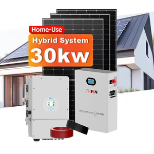 Sistema de Energía Solar Híbrido de 50KW con Paneles de Silicio Monocristalino MPPT, Sistema de 10KW para Uso Doméstico, Capacidad de Batería de 230KWH - Product Image 4