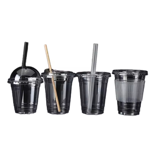 ถ้วยชากาแฟน้ำผลไม้แบบใช้แล้วทิ้งทำจากพลาสติกใสขนาด24ออนซ์32ออนซ์20 16ออนซ์โลโก้ออกแบบได้ตามต้องการ - Product Image 2