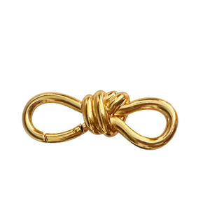 Accesorios para Bolsos Estilo <span class=keywords><strong>Bottega</strong></span>: Hebilla de Nudo Retorcido, Cierre de Aleación de Zinc, Ojales y Hebilla de Nudo de Lazo Figura 8 - Product Image 1