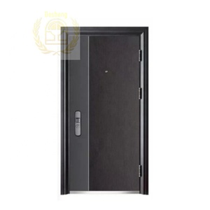 Porte de sécurité moderne en acier, manuelle, étanche, pour <span class=keywords><strong>entrée</strong></span> principale d'appartement ou de <span class=keywords><strong>maison</strong></span> - Product Image 1