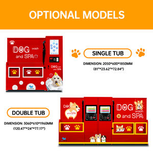 Mesin cuci anjing dan kucing otomatis portabel, mesin penjual layanan mandiri untuk perawatan produk mandi untuk hewan kecil - Product Image 5