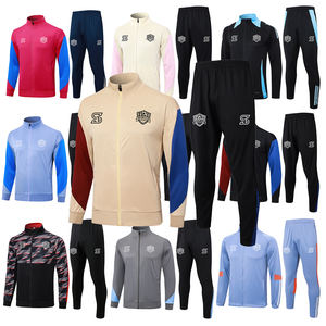 25 26 Uniforme De Futebol Jaqueta De Treinamento De Inverno Jaqueta De Futebol Terno Atacado Marca Clube logotipo Futebol Jacket - Product Image 5