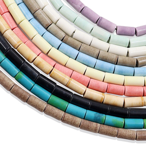 Colliers et bracelets en pierres d'oxyde colorées Heishi de tailles variées, directement de l'usine, bijoux DIY pour femmes, certifiés par une tierce partie du Fujian - Product Image 4