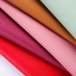 Y011 דפוס lychee pvc/חצי פו עור מלאכותי ריפוד עמיד למים עבור תיקים - Product Image 6