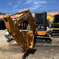 Approvisionnement direct usine pour mini-excavatrice sur chenilles Cx55B d'occasion, 5 tonnes, moteur Yanmar, modèle 2011, engin de construction