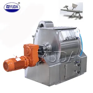 YUDA SDHJ0.2 Animal Feed Mixer Poultry Feed Mixing Machine Single Shaft Paddle Mixer Price For Sale