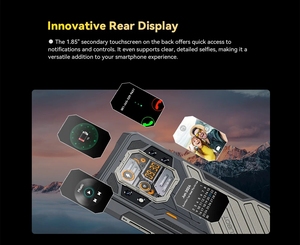 2024 nouvelle arrivée <span class=keywords><strong>cubot</strong></span> kingkong x 5G téléphone robuste 16GB + 256GB Android 14 double SIM <span class=keywords><strong>cubot</strong></span> kingkong x 5g bas <span class=keywords><strong>prix</strong></span> téléphone en gros - Product Image 6