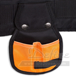10 Pockets <strong>Work</strong> <strong>Belt</strong> Carpenter Tool <strong>Belt</strong> with Utility Pouch - Product Image 5