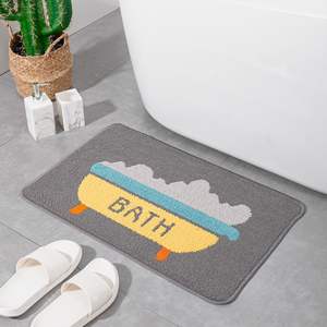 מותאם אישית חתול חתול חמוד מותאם אישית <span class=keywords><strong>paw</strong></span> microfiber מים כביסה סופג אמבט מחצלת לחדר מקלחת - Product Image 6