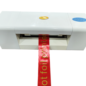 เครื่องพิมพ์ริบบิ้นฟอยล์ร้อน 360A ความละเอียด 200dpi เครื่องปั๊มฟอยล์ร้อนอัตโนมัติ 360A ไม่ต้องใช้แผ่นพิมพ์ - Product Image 3
