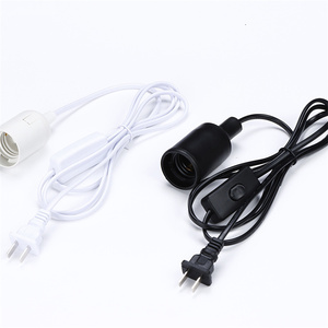 EU/US On/Off <strong>E27</strong> Lamp Base Wall Flexible Holder Light <strong>Socket</strong> AC 110V 220V Converter Bases 1.8M Book Light <strong>Adapter</strong> <strong>Plug</strong> Switch - Product Image 2