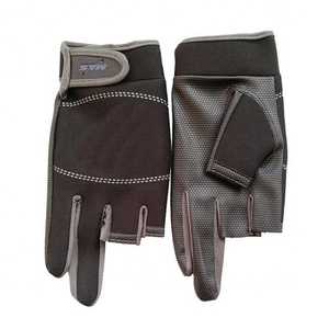 Microfiber-Tech Fingerless Half-Finger Waterproof Non-Slip Unisex <b>Gardening</b> & Fishing Gloves with Palm Protection Sun Protection - Product Image 1