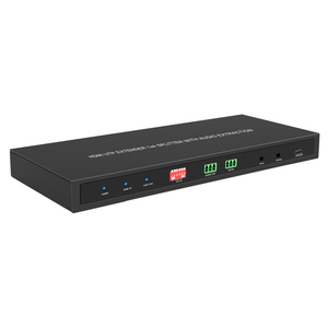 HDmi2.0 RJ45 60m quang Adaptor âm thanh kỹ thuật số 4x1 duy nhất đa cho <span class=keywords><strong>HDMI</strong></span> <span class=keywords><strong>AV</strong></span> chuyển đổi PoC spliter Video Splitter & chuyển đổi - Product Image 1